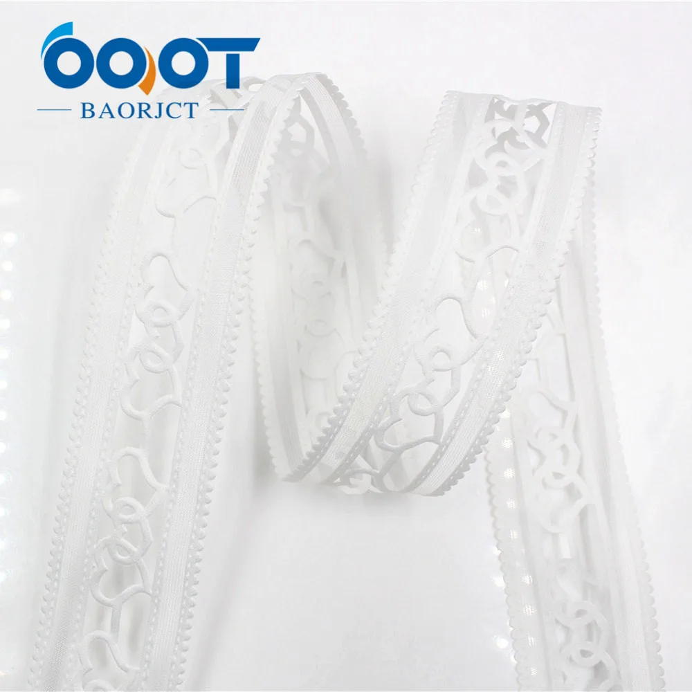 7 OOOT BAORJCT 17122317 горячая Распродажа 40 мм 10 ярдов полые цветы атласная лента, материалы ручной работы, аксессуары для одежды - Цвет: 7
