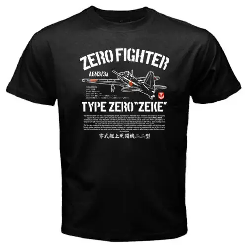 Футболка Zero Zeke модель самолета из японского флота Kamikaze Fighter 2019 новинка хлопковая