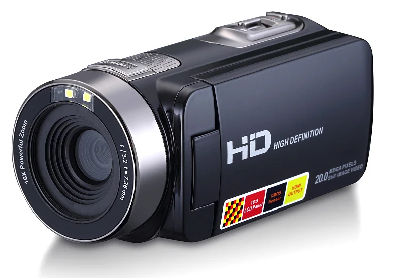 

Night Vision Video Recorder Portable 270 Degree Rotatable 3.0 Inch 1080P 16X Zoom 24MP Digital Video Camera Camcorder DV