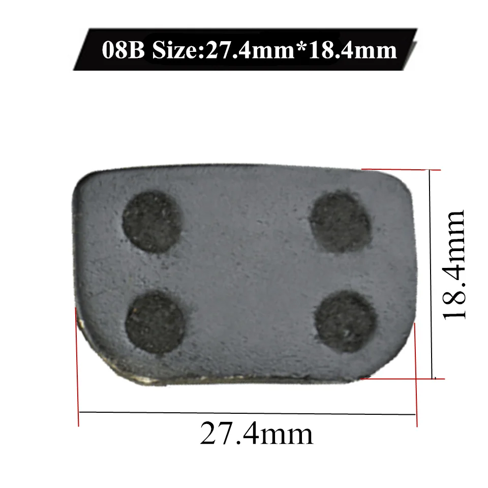 VXM 2 пары велосипедных дисковых тормозных колодок для горных линий тянущиеся