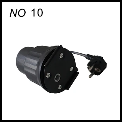 No10 Motor Kbxstart портативный бездымный Электрический гриль хот-дог murrasqueira Eletrica корейский гриль вращающийся мотор для барбекю оборудования - Цвет: No10 Motor