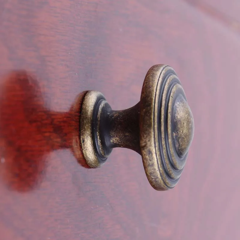 30 мм винтажная мебель в неблагоприятном стиле железная ручка для ящика шкафа