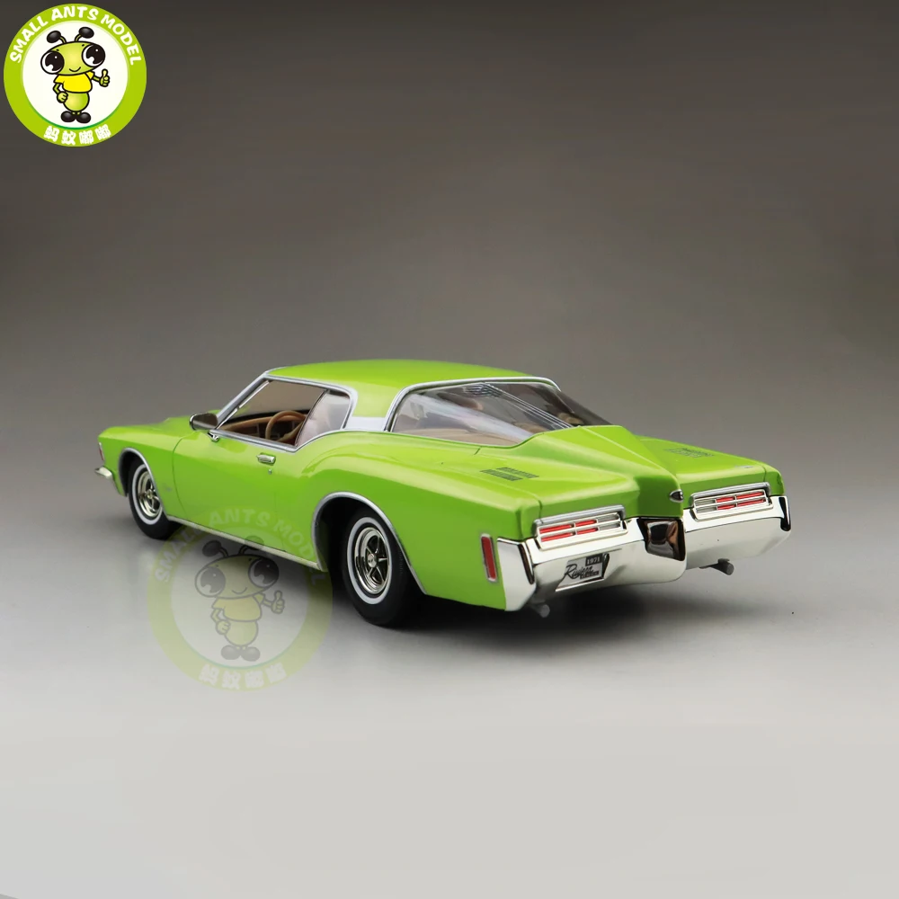 1/18 1971 Buick RIVIERA GS Road Подпись литая под давлением Модель автомобиля игрушки для мальчиков и девочек подарок
