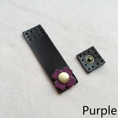 Meetee 5/10 шт. 2*7 см во-первых Слои кожа пряжки ювелирные изделия DIY, из кусков, мужской бумажник Тетрадь застежки кнопки швейные Крепежные изделия Аксессуары