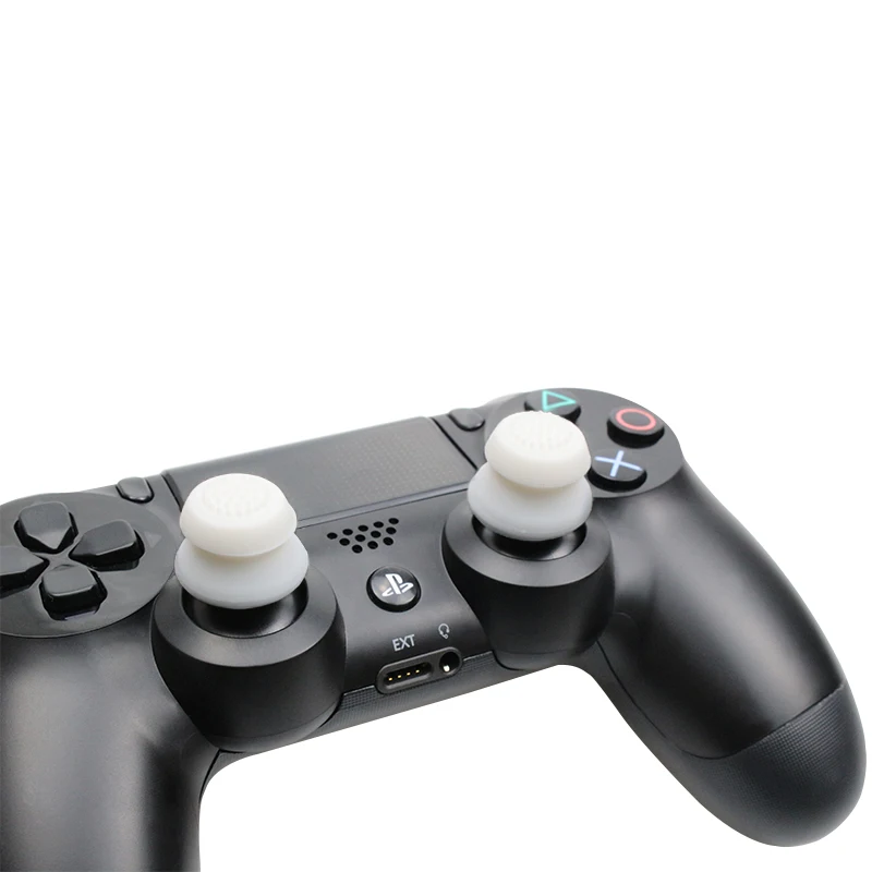 2 шт силиконовый джойстик Grip Кепки для PS 4 аналоговый Защитная крышка чехол PS4 Pro Slim