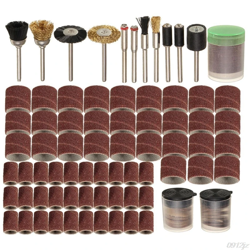 

150Pcs Rotary Power Tool Fits Dremel 1/8" Shank Sanding Polish Accessory Bit Set
