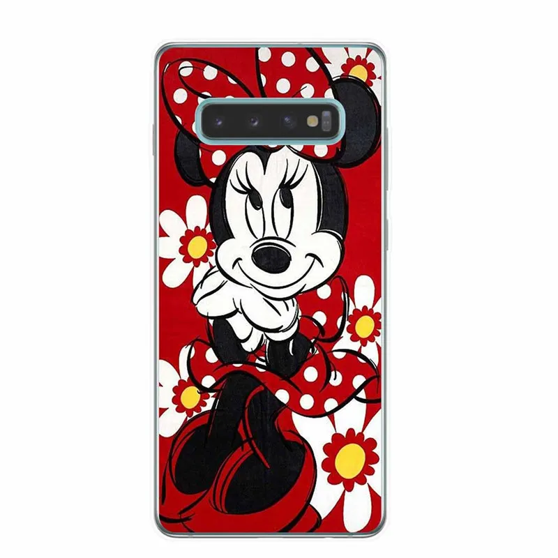 T6262 Милые чехлы с Минни Маус для samsung S6 S7 Edge S8 S9 S10 Plus Lite 5G S10e мягкая задняя крышка из ТПУ Fundas Capa чехол для телефона - Цвет: T6262