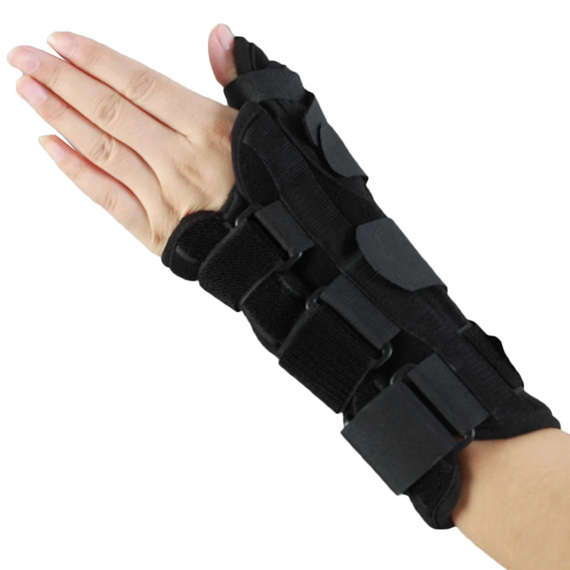 Наручные Thumb поддержки Брейс Шинная пальцем шину поддержка палец для артрит