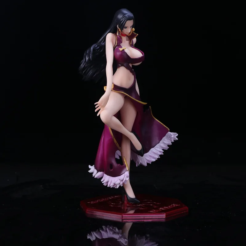 Аниме one piece Боа Хэнкок фигурка героя Фиолетовый sexy Рисунок кукла модель игрушки