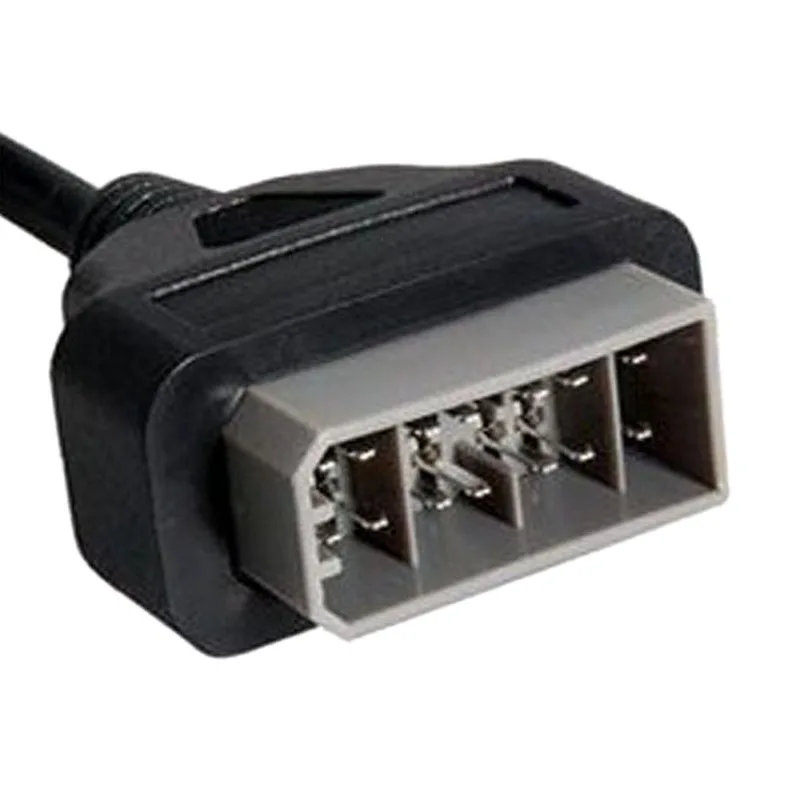 Для Nissan 14 Pin к 16Pin кабель Obd Ii диагностический интерфейс 14Pin Obd2 16 адаптер работает