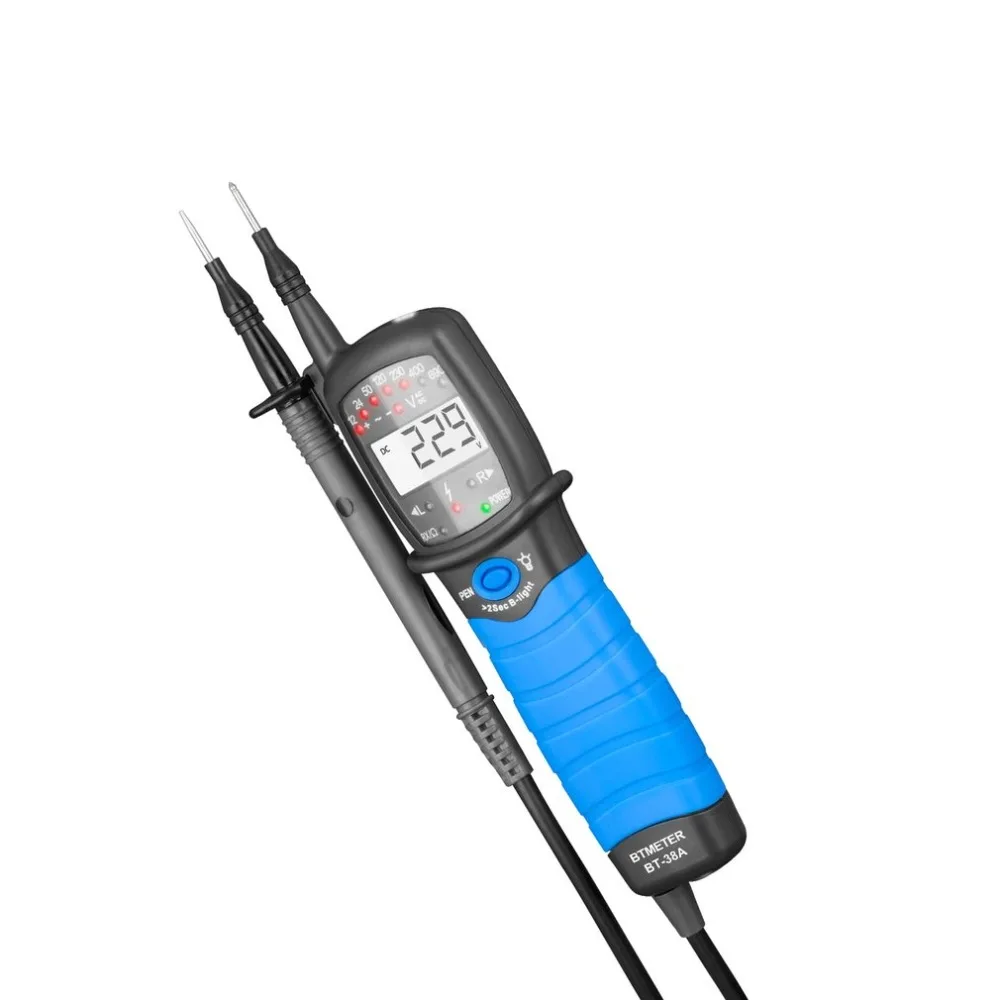 BTMETER BT-38A напряжение тестер ручка Бесконтактный вольт Professional светодио дный