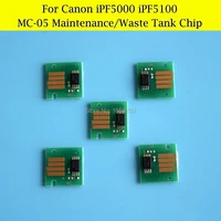 5 pcslot mc 05 chips for canon ipf5000 ipf ipf5100 maintenance tank chips waste ink tank chips