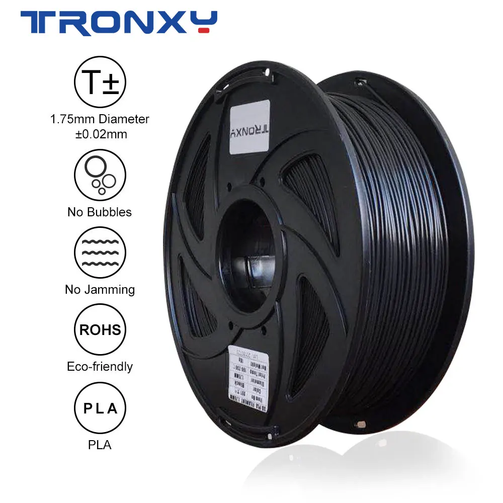 TRONXY высокопроизводительный печатный материал пла нить 1 75 мм пластиковый 3D