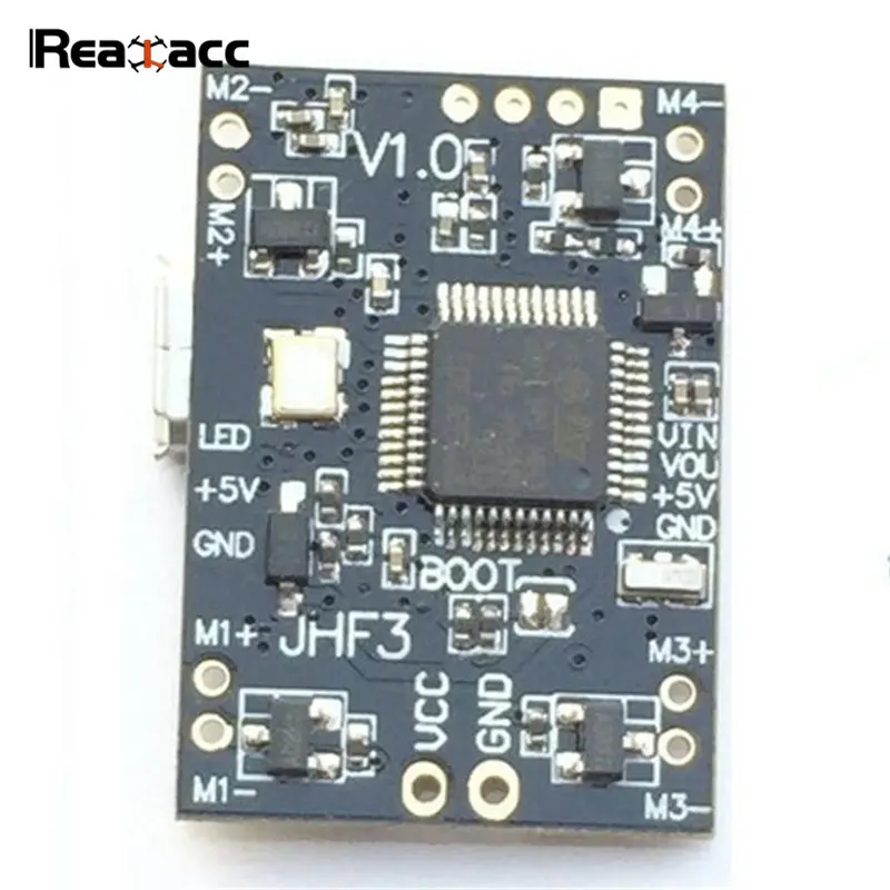 Оригинальный Realacc F3 V1.0 Betaflight коллекторный Полетный контроллер встроенное OSD Buzzer