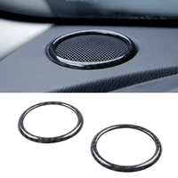 abs carbon fiber for mazda cx 3 cx3 2015 2016 2017 2018 accessories auto interior dashboard speaker frame cover trim car styling