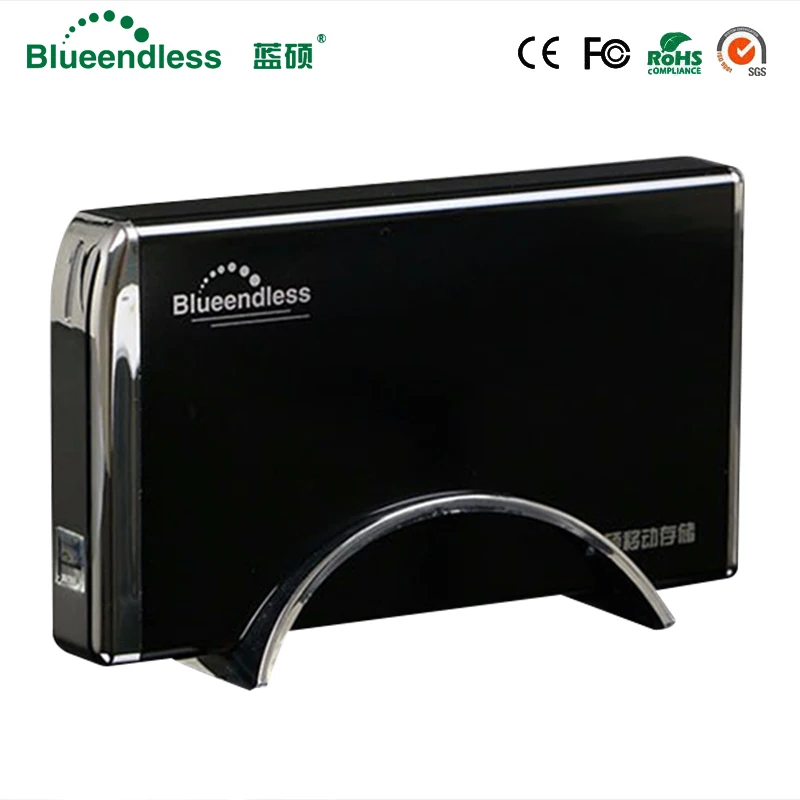 Blueendless IDE Sata совместимый дюймов 2 5 3 ''hdd корпус алюминиевый жесткий диск caddys USB 0