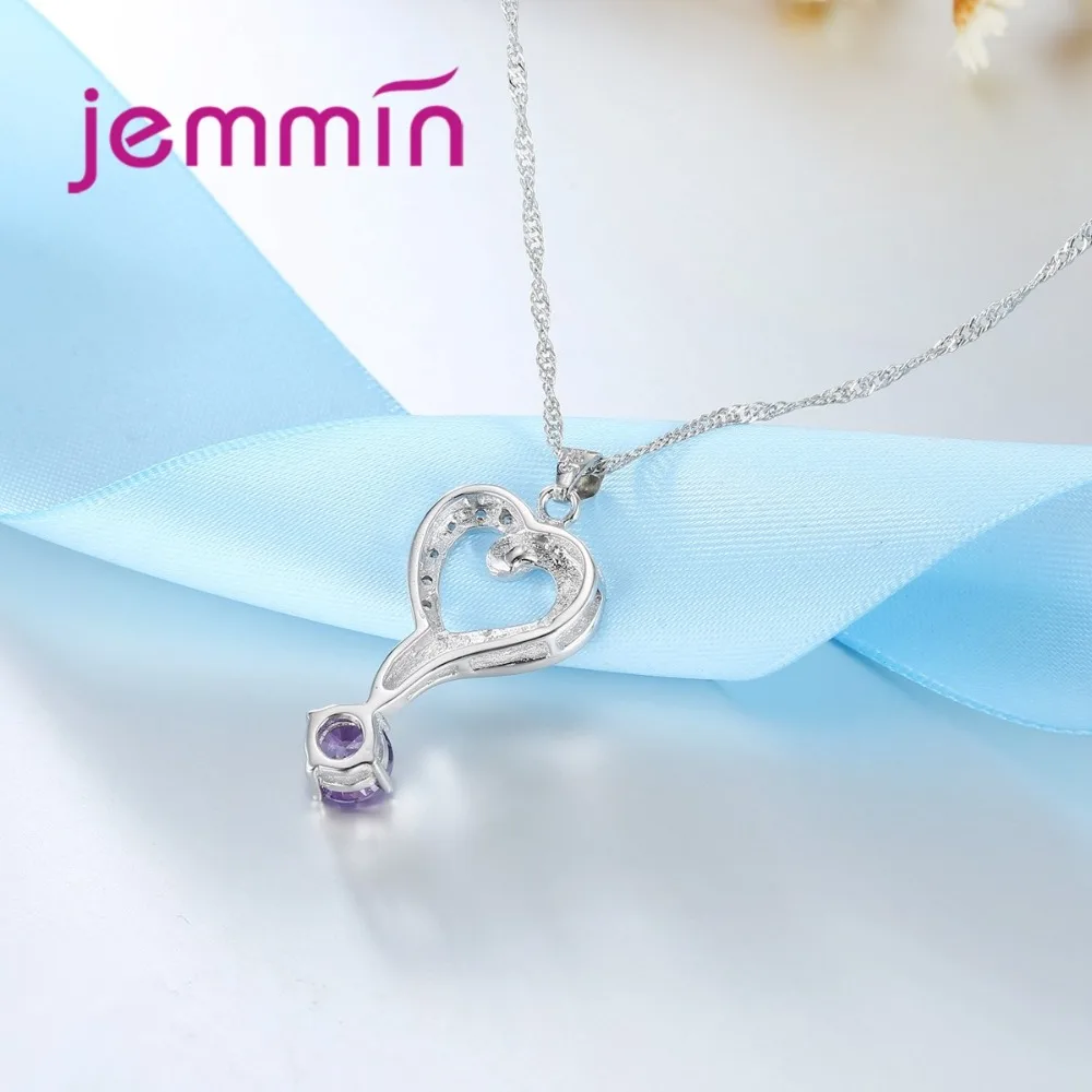 Уникальный дизайн Белый огненный опал сердце Свадебные Ювелирные наборы для