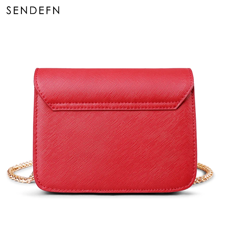 Sendefn марка качество женщины сумки кожа messenger мода мешки плеча дамы женщин crossbody