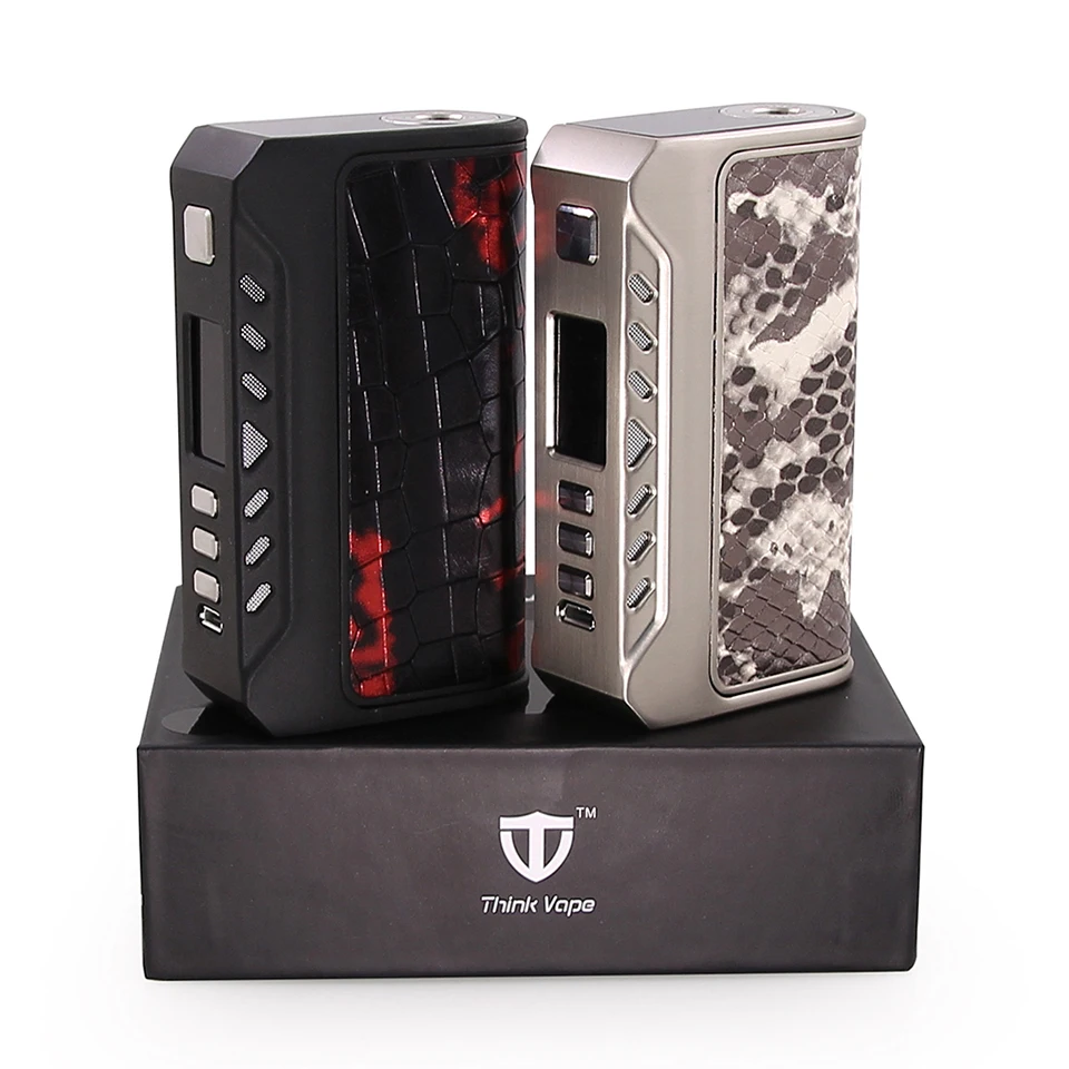 100% оригинальный Подумайте VAPE Thunder 200 Вт TC Контроль температуры VW поле mod