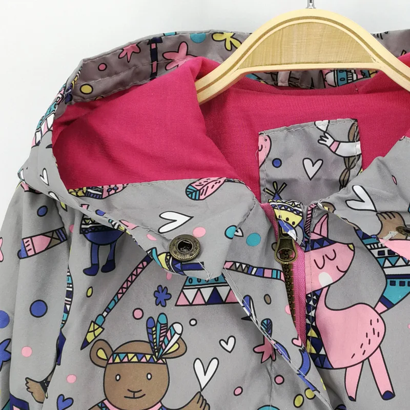 Куртка детская с капюшоном на лето/осень От 2 до 8 лет | Детская одежда и обувь