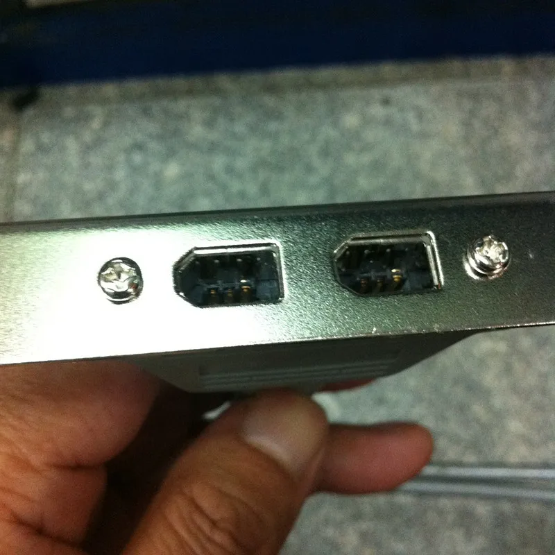 Internal Motherboard 9p to 2 Port IEEE 1394A 400 FireWire Full Height Profile Rear Bracket Cable 30cm |