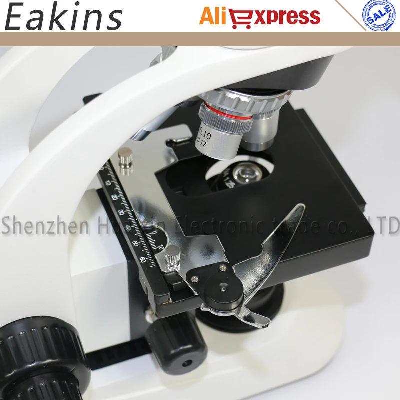 

40-1600X Professional Trinocular Biological Microscope can connect Microscope camera Medical microscope