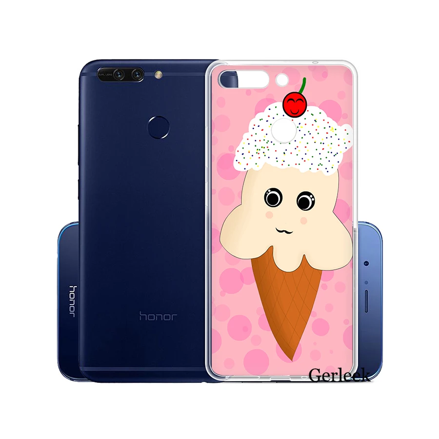 Чехол для телефона с милым 3D рисунком Huawei Honor 6A 7A 7C 7X8X8 9 10 Lite Play мягкие чехлы из