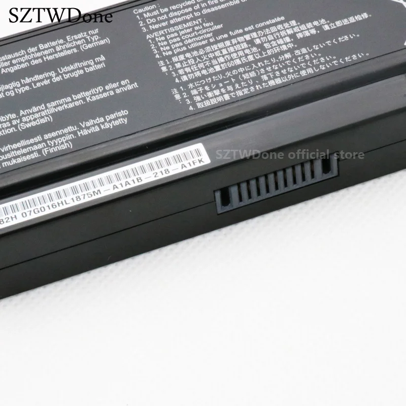 SZTWDone A32 K72 Аккумулятор для ноутбука ASUS N71 K72Y K73 K73B K73BY K73E K73J K73JK K73S K73SD K73SJ K73SM K73SV