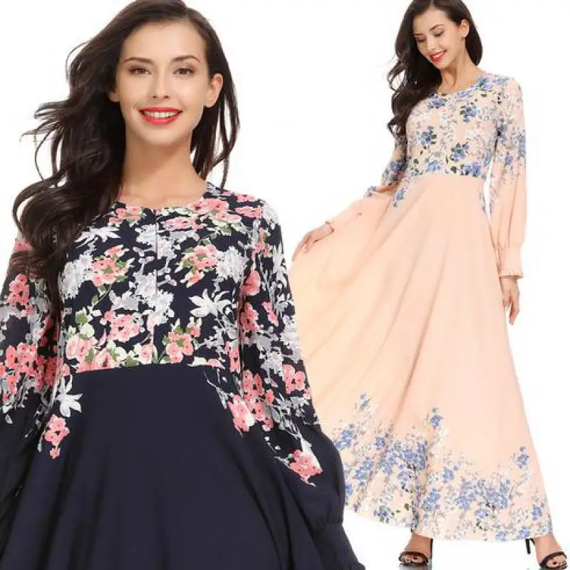 Платье женское длинное с длинным рукавом | Женская одежда