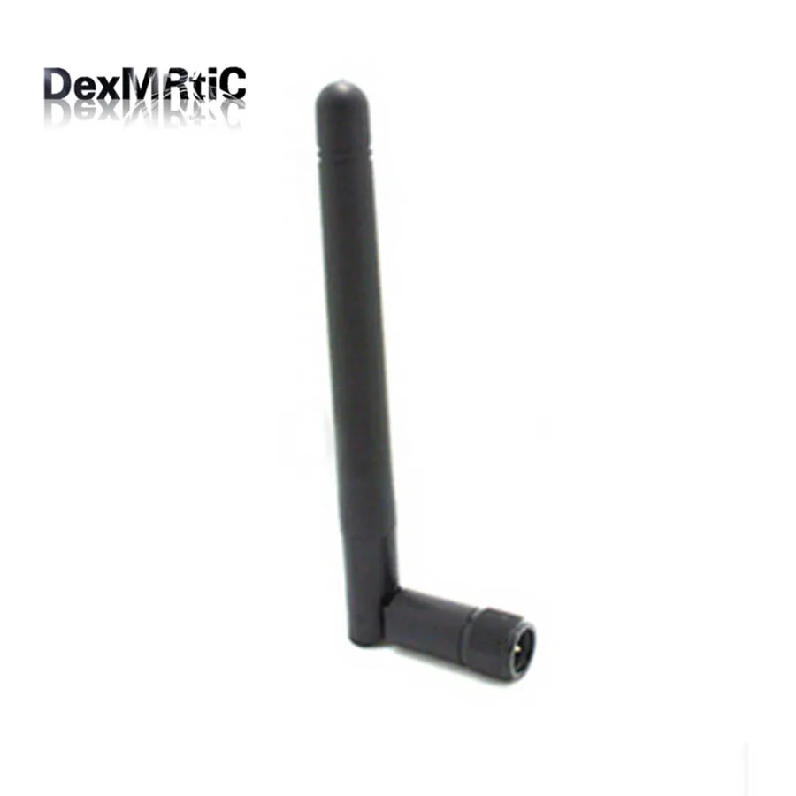 1 шт. 2 4 ГГц антенна 3dbi SMA разъем Складная wifi ZIGBEE Bluetooth Антенна для беспроводного