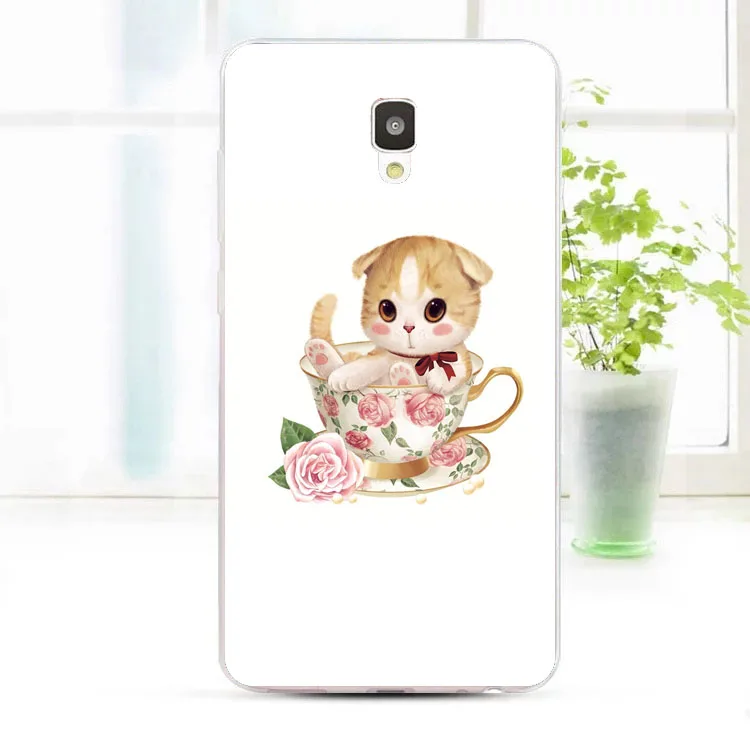 Lenovo a2010 Case Silicon Bubble Cat Painting Soft TPU Back Cover for Phone fitted shell |