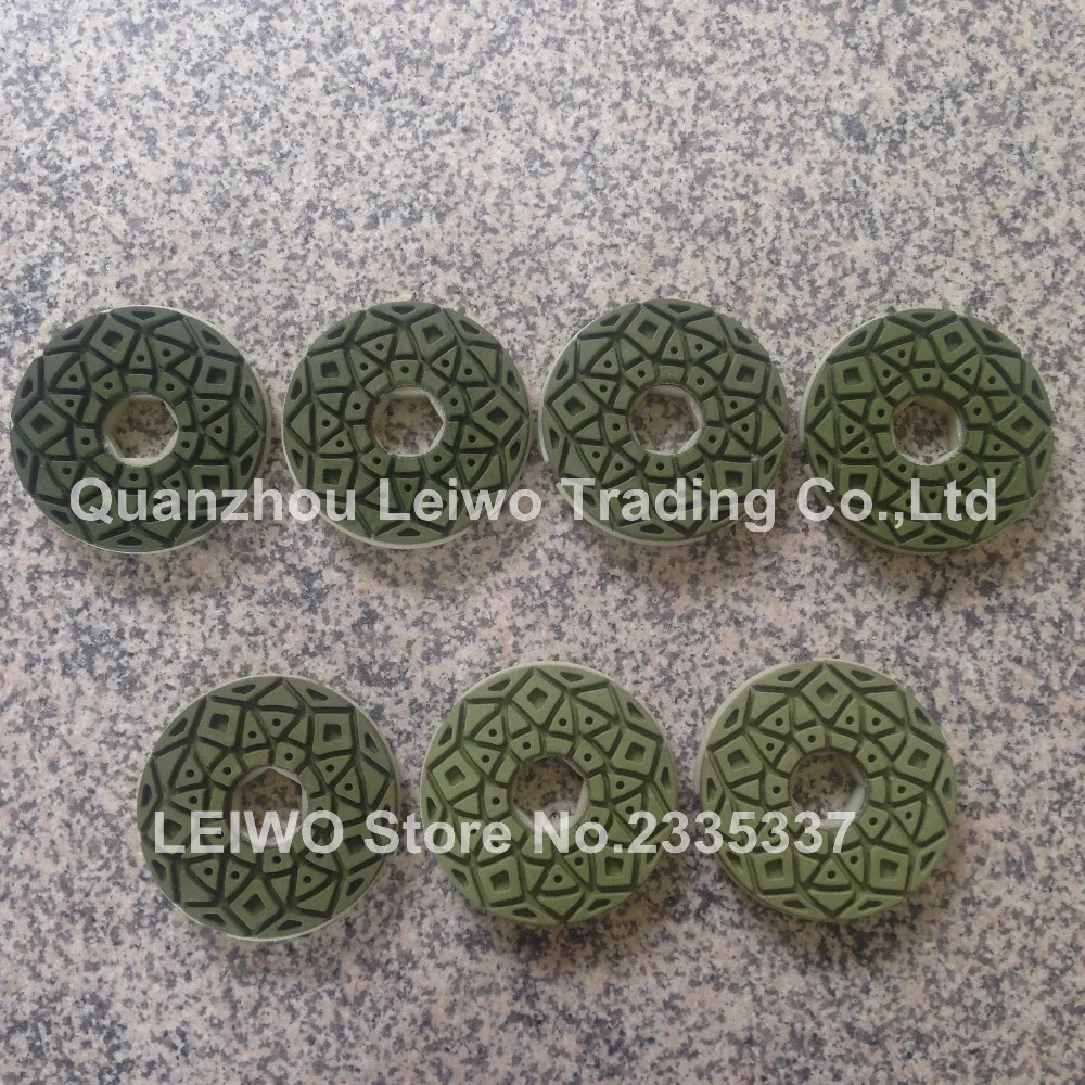 Улитка Замок края полировки колодки 5 дюймов (125 мм) алмазные инструменты из смолы