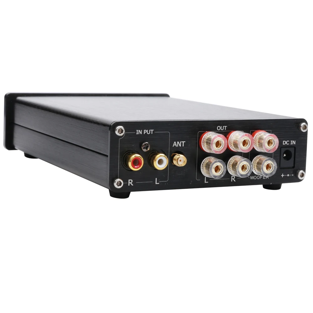 K. GUSS AD21 Класс D HIFI аудио TPA3255 2 1 Bluetooth (IIS) DAC PCM5100 усилитель мощности 150 Вт + 300
