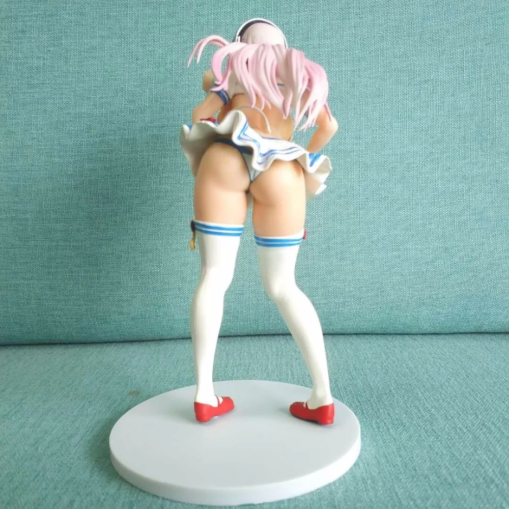Аниме supersonico фигурка школьная форма для девочек Супер sonico Сексуальная модель