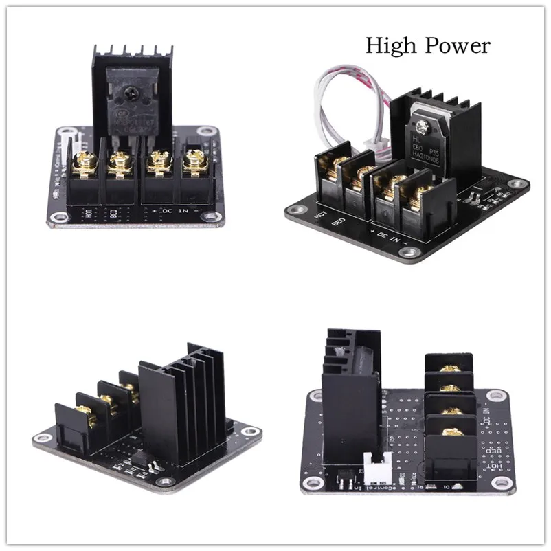 3d принтер с подогревом кровать силовой модуль 60*50 мм высокий ток 25A MOSFET Upgrade
