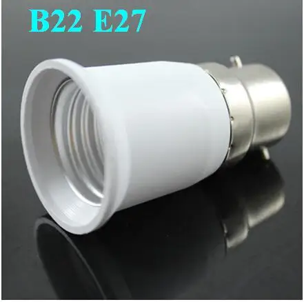 Светодиодная галогенная лампа CFL адаптер B22 к E27 байонетная розетка Edison Fitting Globe