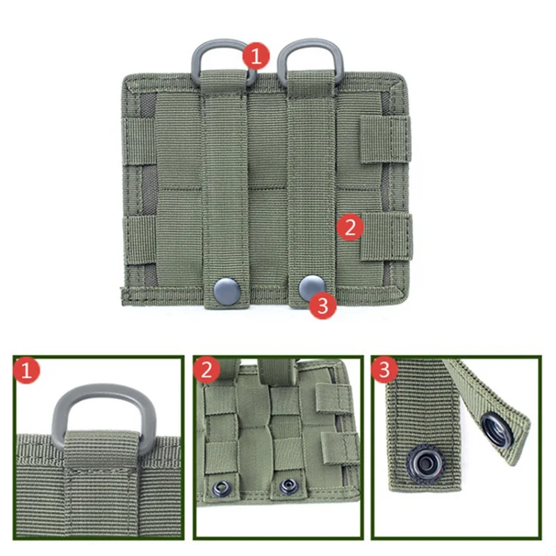 

Tactical Sports Military Molle Nylon Radio Walkie Talkie Holder Bag Magazine Pouch HOOk&LOOP Outdoor Hunting Pouch HOOk&LOOP