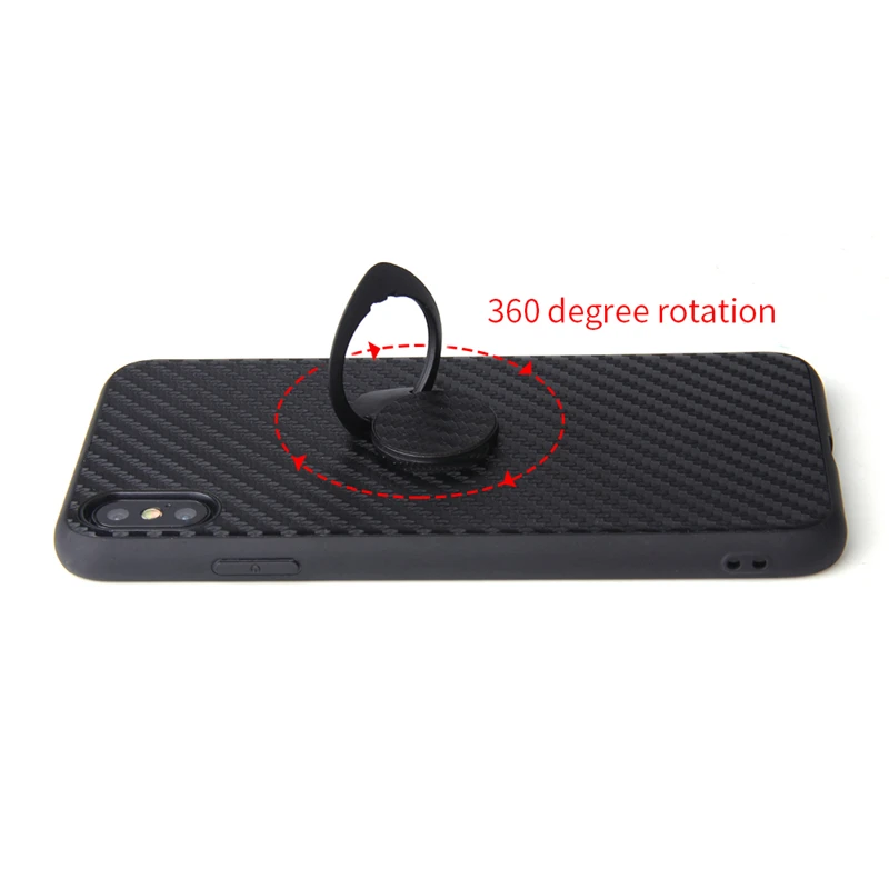 Magnetic Car Leopard Phone Case for Iphone 6 6s 7 8 PLus X 10 Shockproof Magnet Bracket Ring Holder I XR XS Max Cover |