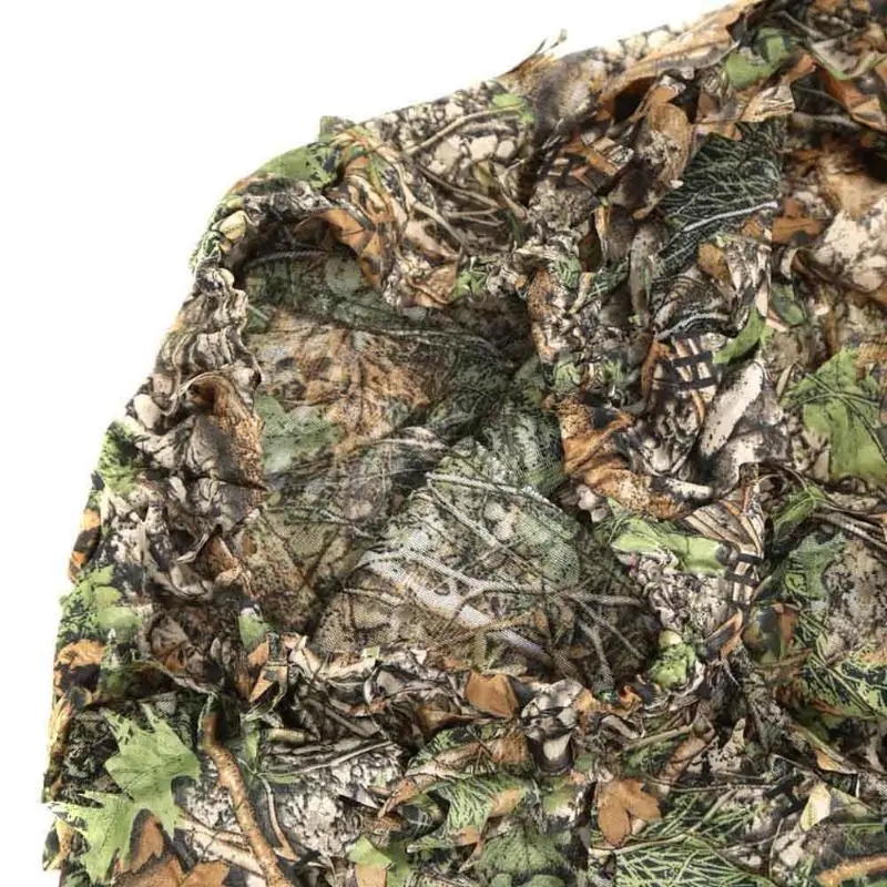3D лист камуфляж Ghillie костюм на открытом воздухе Охота птичий наблюдение фотографирование Одежда дышащая джунгли одежда для охотника