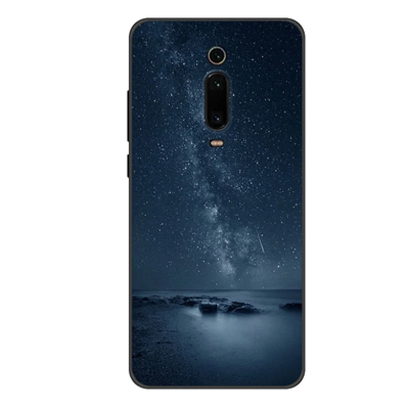 Чехол-накладка для Xiaomi Mi 9T Pro силиконовый мягкий чехол-накладка звездный узор