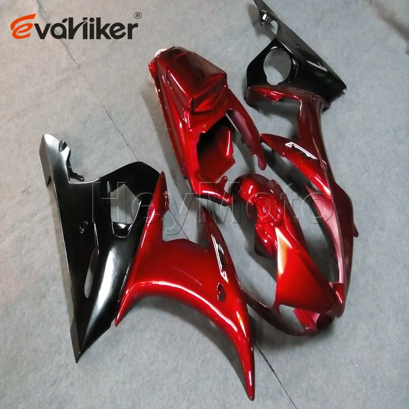Обтекатель из АБС пластика для YZFR6 2003 2004 2005 YZF R6 03 04 05 комплект кузова мотоцикла H3|Полные комплекты