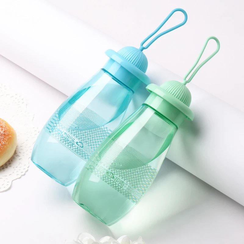 5 цветов Короткие Пластик без добавления бисфенола А Бутылки для воды сока Чай