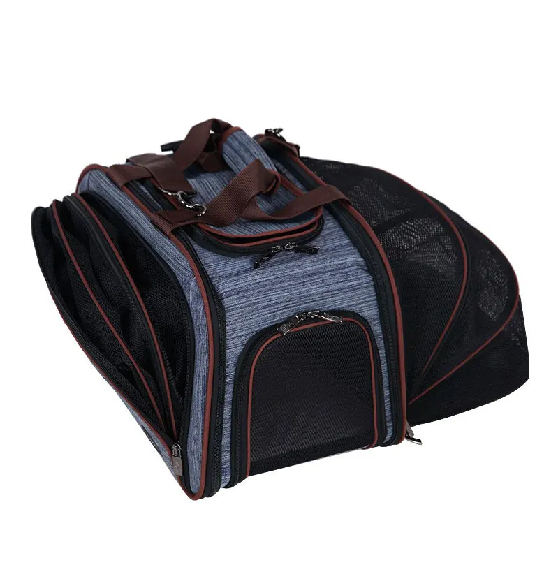 Воздухопроницаемая модная сумка для собак переноска и кошек путешествий | Дом