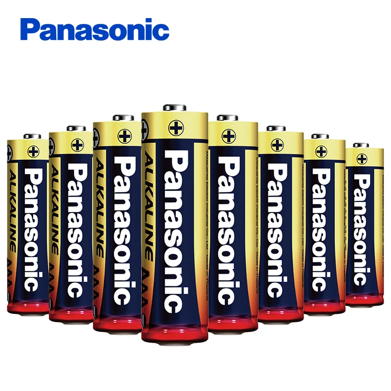 8 шт./лот щелочные батареи Panasonic AAA сухая батарея aaa 1 5 В для пульта дистанционного