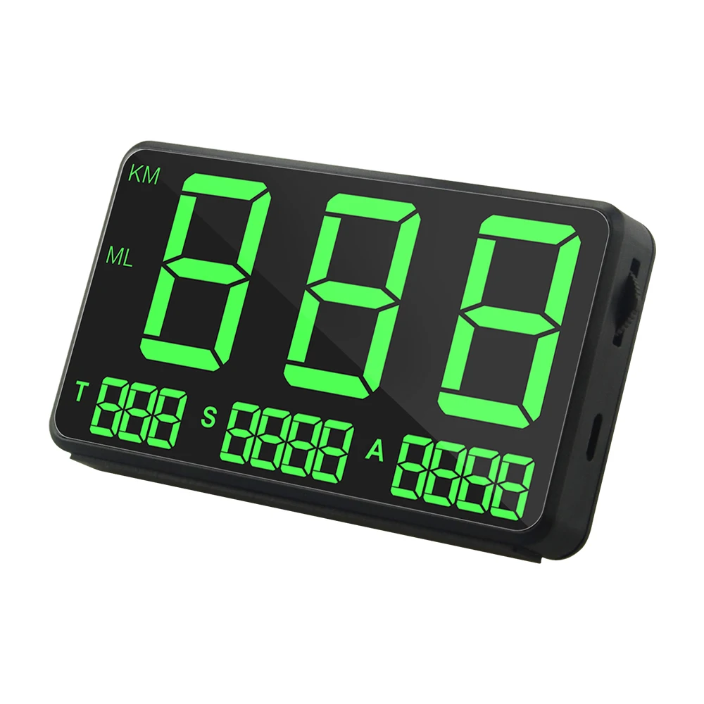 C80 GPS HUD full HD экран с головками дисплей для универсального автомобиля или