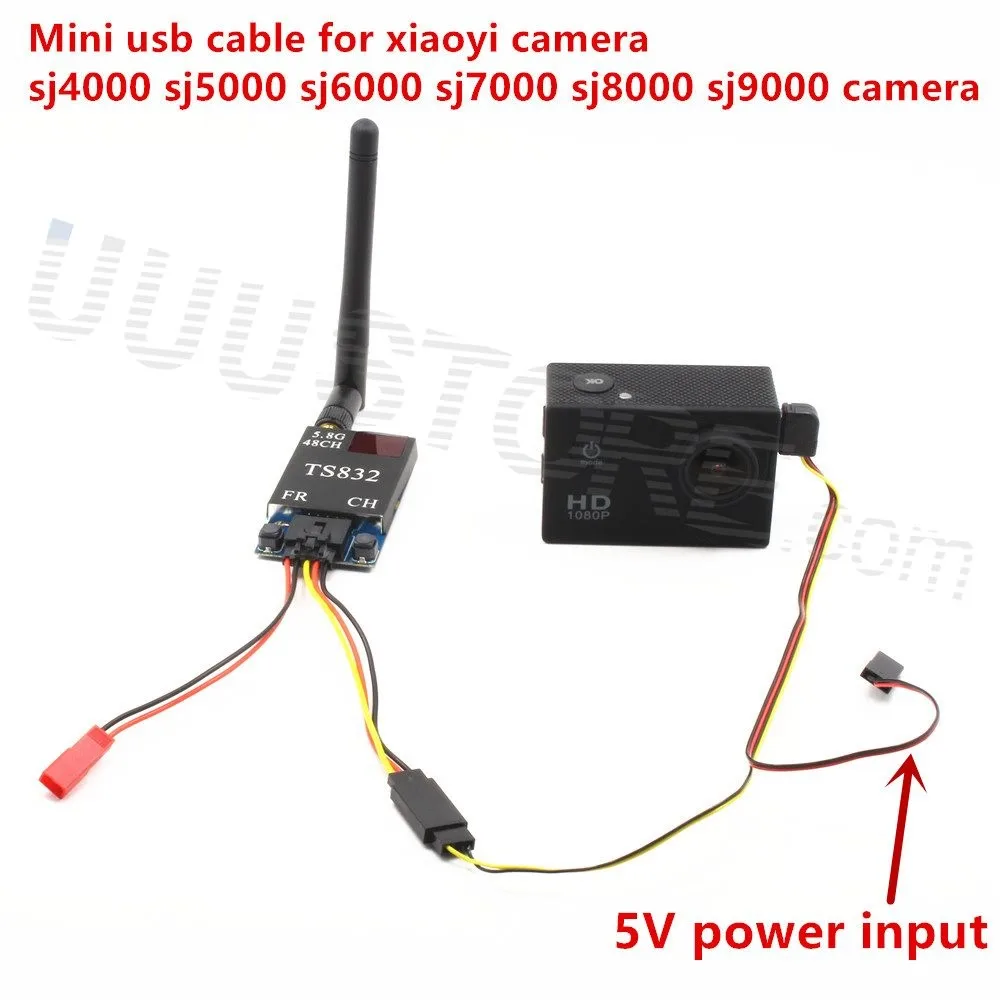 Boscam FPV 5 8G 600mW 48ch каналы AV беспроводной передатчик TS832 приемник RC832H для qav250 DJI phantom