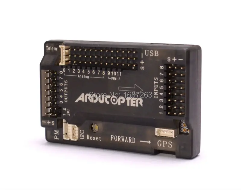 Плата управления полетом APM2.6 ArduPilot Mega 2 6 APM внешний компас с защитным чехлом +