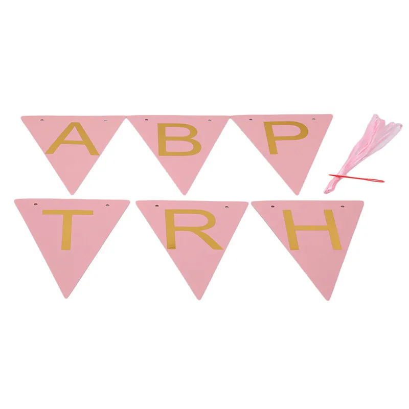 Счастливый плакат &quotс днем рождения&quot Декор набор латексных воздушных шаров