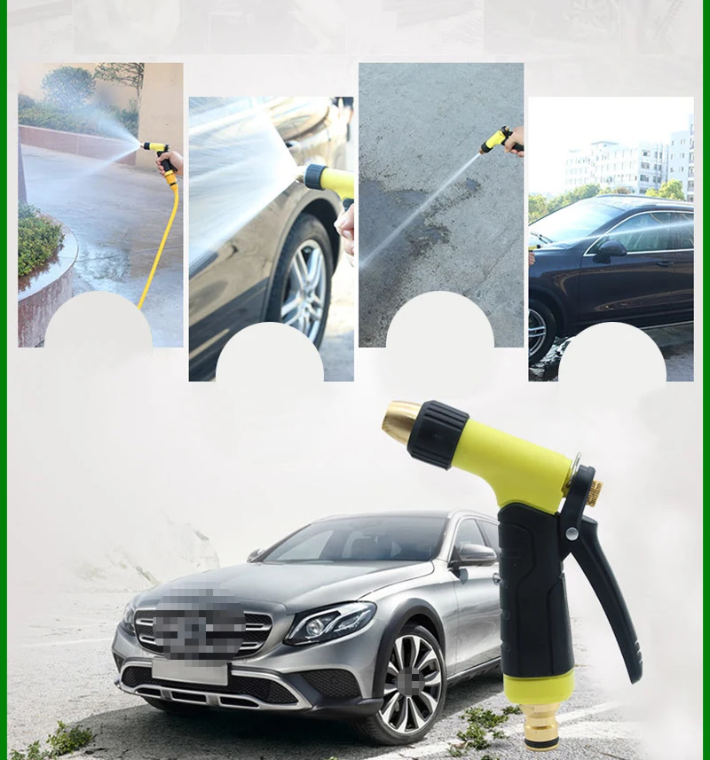 Автомойка бытовые моющие автомобильные инструменты водяной пистолет автомобильная мойка пены воды садовые инструменты и оборудование ПВХ шланг 10 м