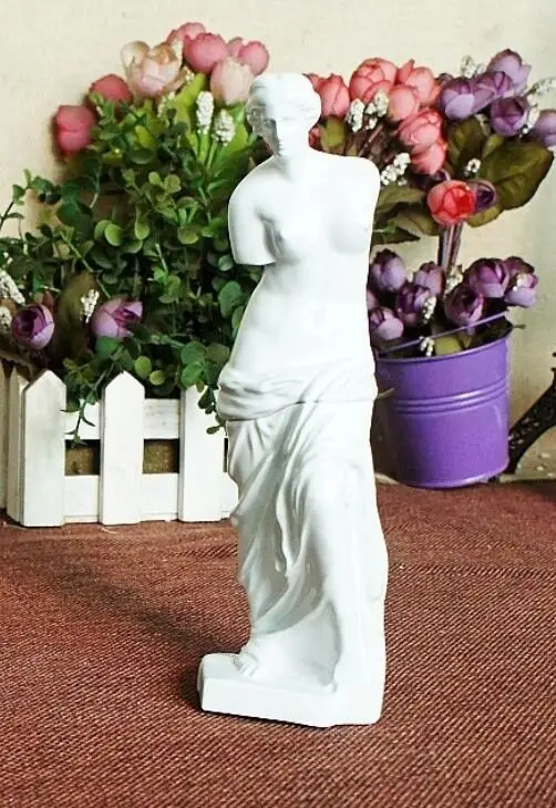 5.5*19CM Good Lucky Venus Goddess Model Figure Sculpture in Art Works handicraft ornaments | Дом и сад